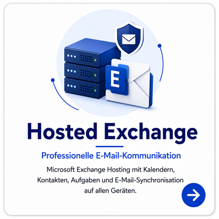 Hosted Exchange E-Mail Hosting für Unternehmen mit Microsoft Exchange