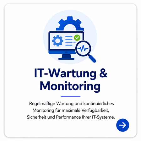 IT Wartung und Monitoring zur Überwachung von Servern und Netzwerken