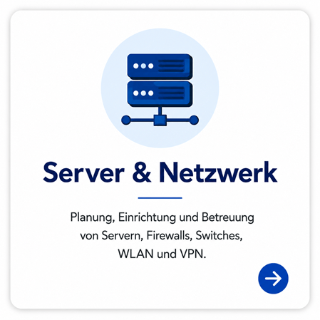 Server und Netzwerk Betreuung für Unternehmen am Niederrhein