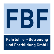 Logo der FBF Fahrlehrer-Betreuung und Fortbildung GmbH als Kundenreferenz der ITNSS Systemhaus AG.