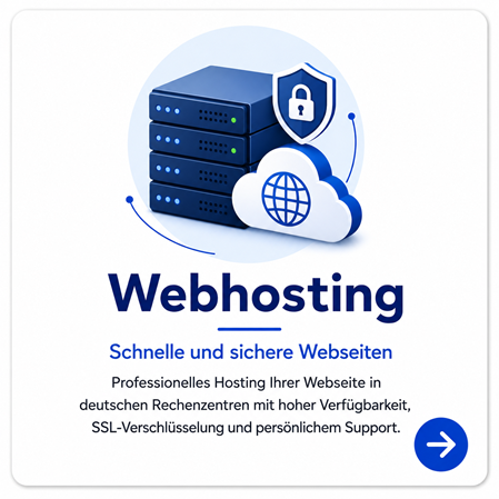 Webhosting für Unternehmen mit sicheren Servern in deutschen Rechenzentren